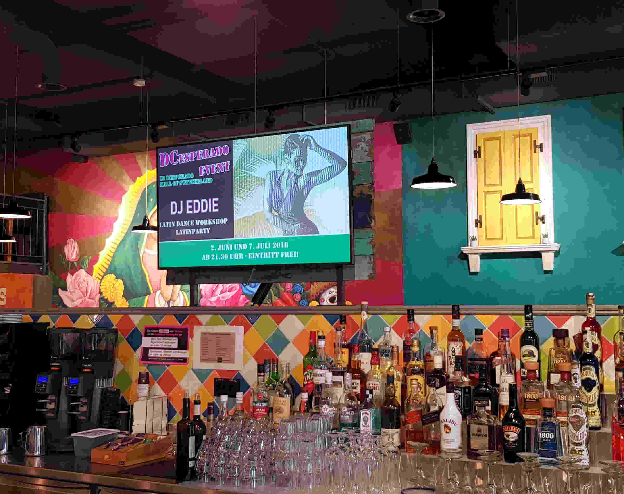 Digital Signage Solution im Besprechungsraum